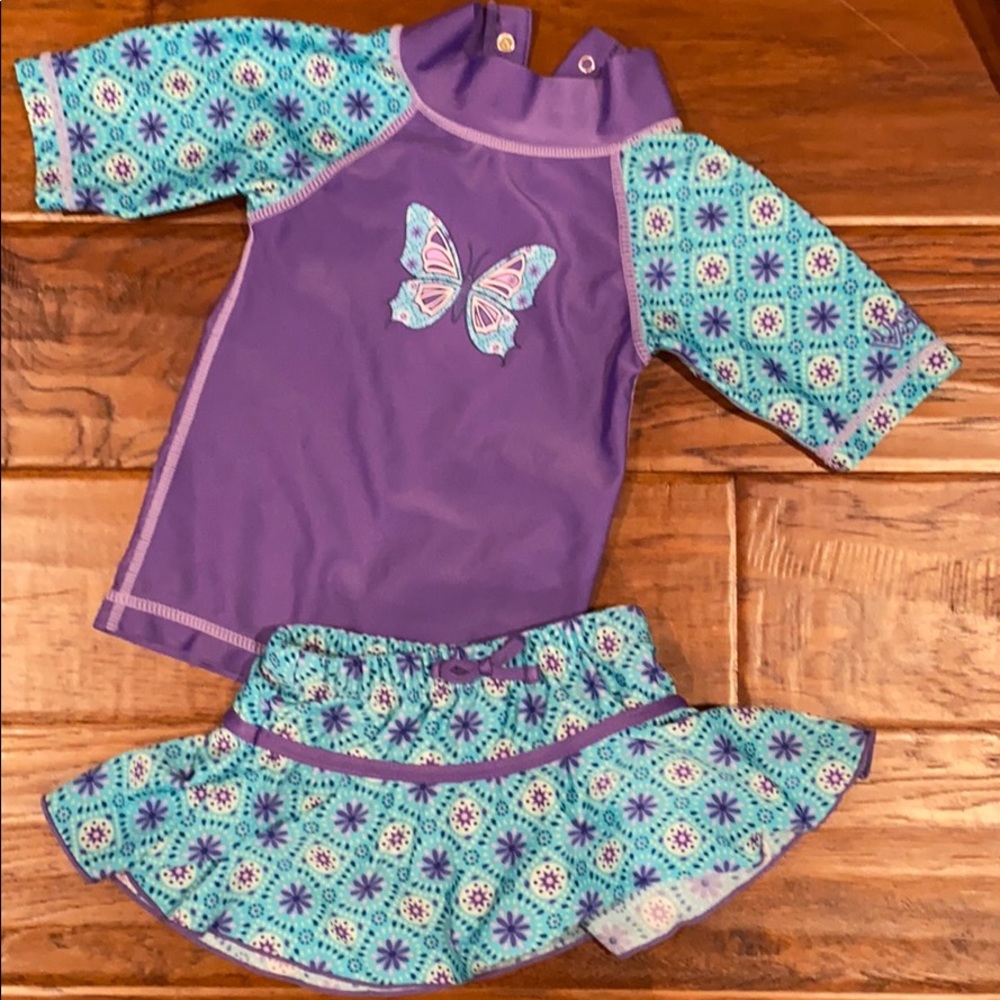 Girls 12-18M UV Skinz Swimsuit